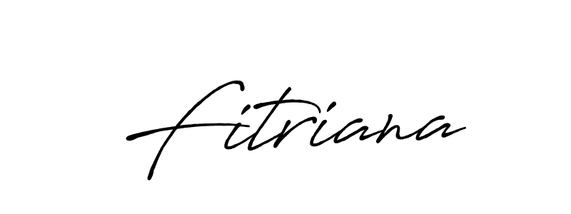Also You can easily find your signature by using the search form. We will create Fitriana name handwritten signature images for you free of cost using Antro_Vectra_Bolder sign style. Fitriana signature style 7 images and pictures png