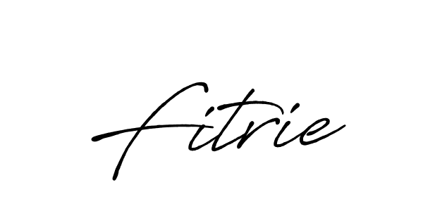 Antro_Vectra_Bolder is a professional signature style that is perfect for those who want to add a touch of class to their signature. It is also a great choice for those who want to make their signature more unique. Get Fitrie name to fancy signature for free. Fitrie signature style 7 images and pictures png
