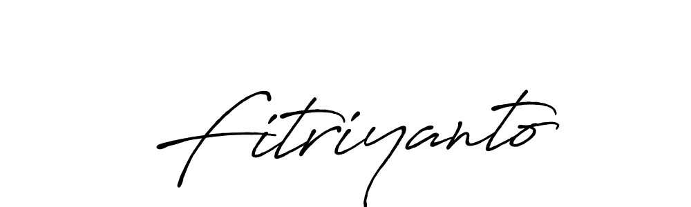 if you are searching for the best signature style for your name Fitriyanto. so please give up your signature search. here we have designed multiple signature styles  using Antro_Vectra_Bolder. Fitriyanto signature style 7 images and pictures png