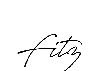 How to Draw Fitz signature style? Antro_Vectra_Bolder is a latest design signature styles for name Fitz. Fitz signature style 7 images and pictures png