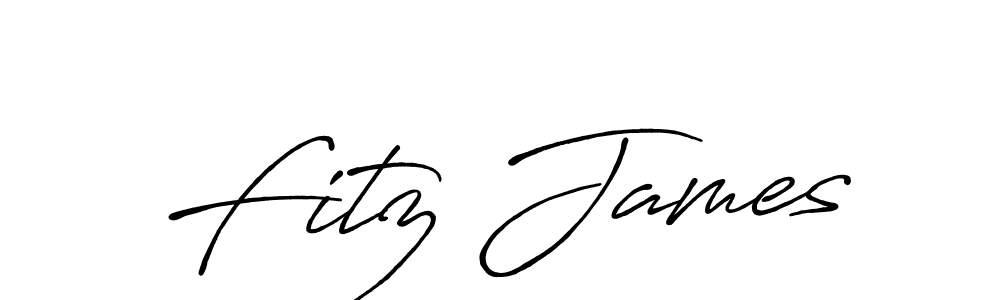 Antro_Vectra_Bolder is a professional signature style that is perfect for those who want to add a touch of class to their signature. It is also a great choice for those who want to make their signature more unique. Get Fitz James name to fancy signature for free. Fitz James signature style 7 images and pictures png