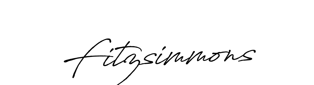 How to make Fitzsimmons signature? Antro_Vectra_Bolder is a professional autograph style. Create handwritten signature for Fitzsimmons name. Fitzsimmons signature style 7 images and pictures png