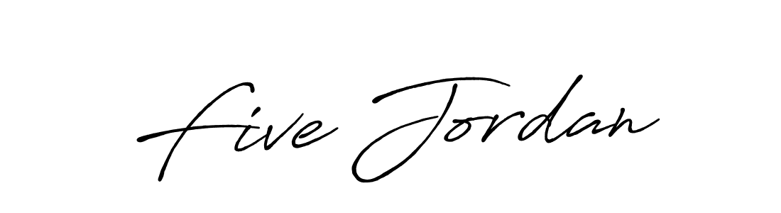 The best way (Antro_Vectra_Bolder) to make a short signature is to pick only two or three words in your name. The name Five Jordan include a total of six letters. For converting this name. Five Jordan signature style 7 images and pictures png