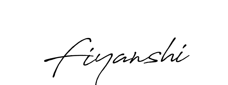 It looks lik you need a new signature style for name Fiyanshi. Design unique handwritten (Antro_Vectra_Bolder) signature with our free signature maker in just a few clicks. Fiyanshi signature style 7 images and pictures png