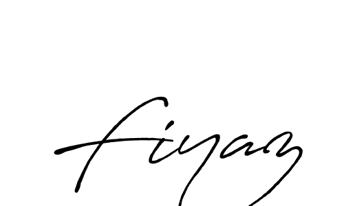 Create a beautiful signature design for name Fiyaz. With this signature (Antro_Vectra_Bolder) fonts, you can make a handwritten signature for free. Fiyaz signature style 7 images and pictures png