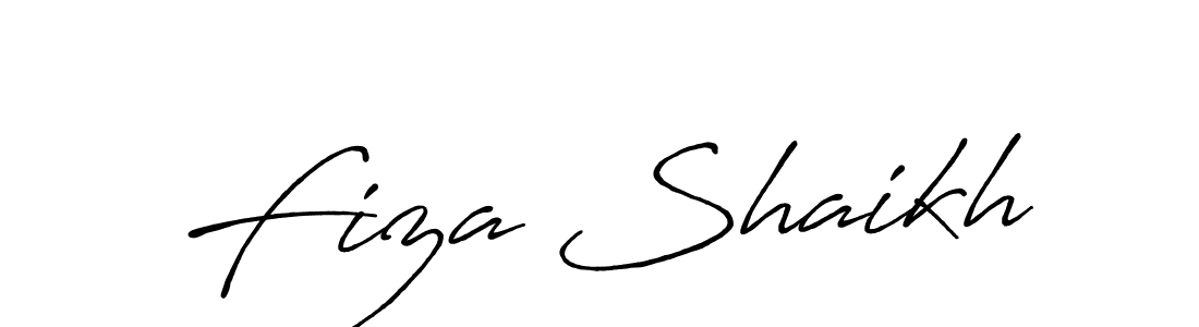 The best way (Antro_Vectra_Bolder) to make a short signature is to pick only two or three words in your name. The name Fiza Shaikh include a total of six letters. For converting this name. Fiza Shaikh signature style 7 images and pictures png