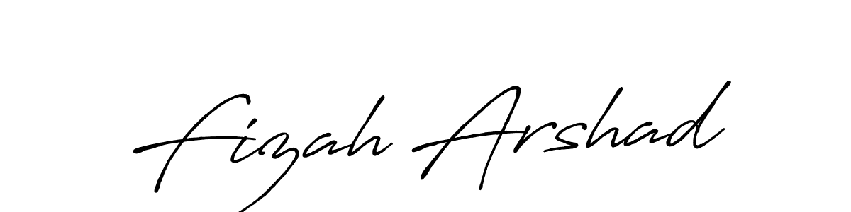 You can use this online signature creator to create a handwritten signature for the name Fizah Arshad. This is the best online autograph maker. Fizah Arshad signature style 7 images and pictures png