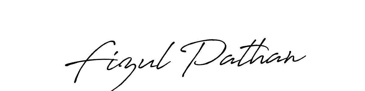 Use a signature maker to create a handwritten signature online. With this signature software, you can design (Antro_Vectra_Bolder) your own signature for name Fizul Pathan. Fizul Pathan signature style 7 images and pictures png