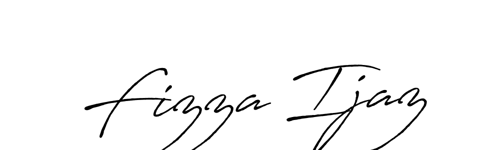 Make a beautiful signature design for name Fizza Ijaz. Use this online signature maker to create a handwritten signature for free. Fizza Ijaz signature style 7 images and pictures png