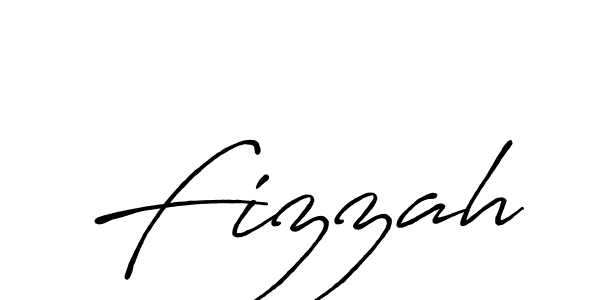 Make a beautiful signature design for name Fizzah. With this signature (Antro_Vectra_Bolder) style, you can create a handwritten signature for free. Fizzah signature style 7 images and pictures png