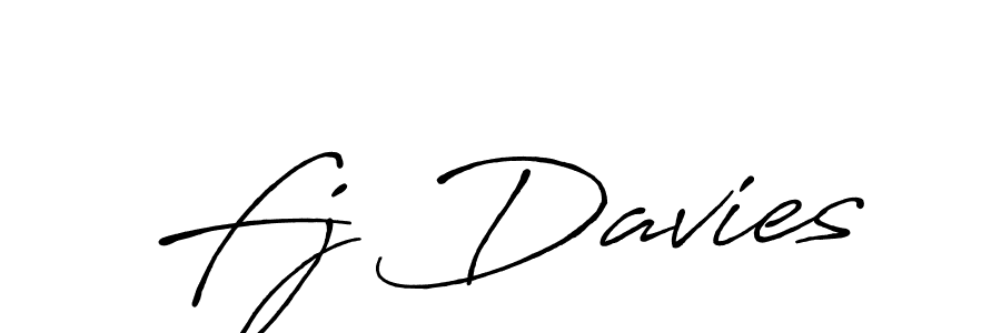 The best way (Antro_Vectra_Bolder) to make a short signature is to pick only two or three words in your name. The name Fj Davies include a total of six letters. For converting this name. Fj Davies signature style 7 images and pictures png