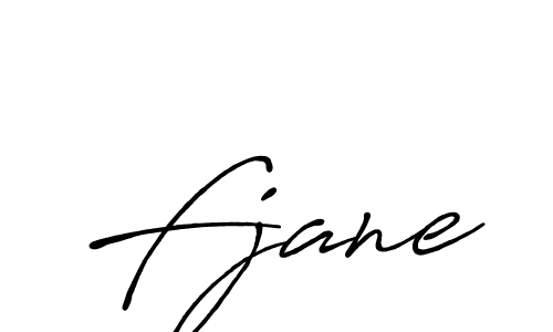 How to make Fjane signature? Antro_Vectra_Bolder is a professional autograph style. Create handwritten signature for Fjane name. Fjane signature style 7 images and pictures png