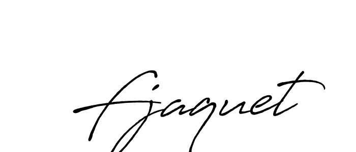 if you are searching for the best signature style for your name Fjaquet. so please give up your signature search. here we have designed multiple signature styles  using Antro_Vectra_Bolder. Fjaquet signature style 7 images and pictures png