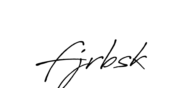 Make a beautiful signature design for name Fjrbsk. Use this online signature maker to create a handwritten signature for free. Fjrbsk signature style 7 images and pictures png