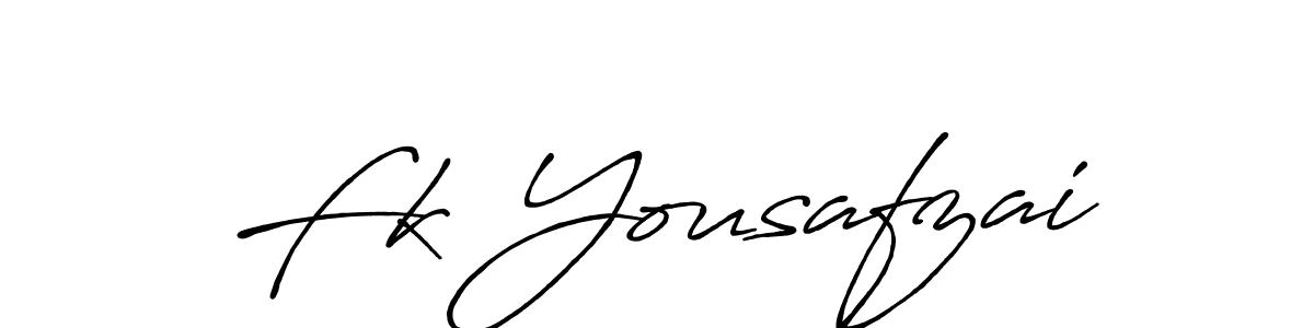 How to Draw Fk Yousafzai signature style? Antro_Vectra_Bolder is a latest design signature styles for name Fk Yousafzai. Fk Yousafzai signature style 7 images and pictures png