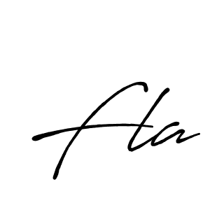 Also You can easily find your signature by using the search form. We will create Fla name handwritten signature images for you free of cost using Antro_Vectra_Bolder sign style. Fla signature style 7 images and pictures png