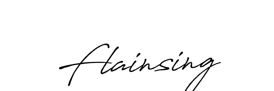 How to make Flainsing signature? Antro_Vectra_Bolder is a professional autograph style. Create handwritten signature for Flainsing name. Flainsing signature style 7 images and pictures png
