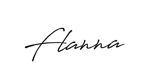 Make a beautiful signature design for name Flanna. With this signature (Antro_Vectra_Bolder) style, you can create a handwritten signature for free. Flanna signature style 7 images and pictures png