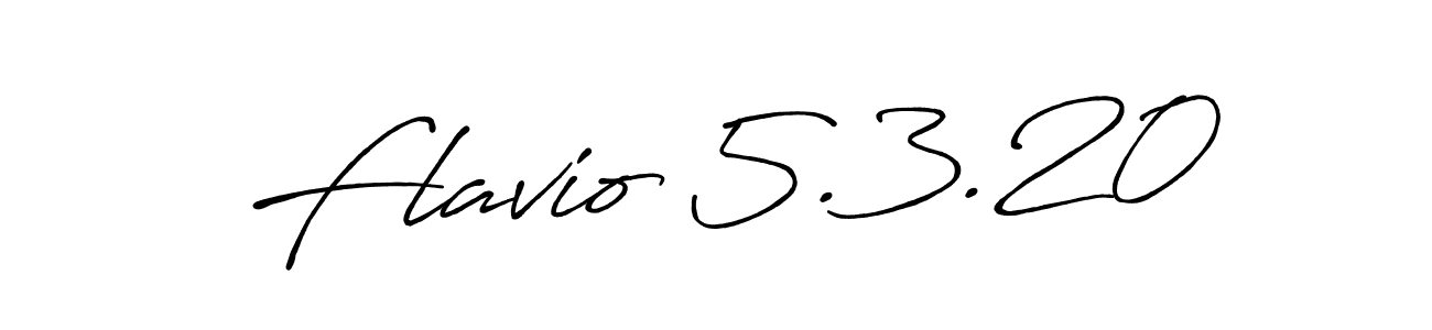 How to Draw Flavio 5.3.20 signature style? Antro_Vectra_Bolder is a latest design signature styles for name Flavio 5.3.20. Flavio 5.3.20 signature style 7 images and pictures png