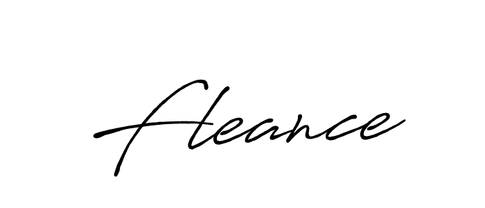 Create a beautiful signature design for name Fleance. With this signature (Antro_Vectra_Bolder) fonts, you can make a handwritten signature for free. Fleance signature style 7 images and pictures png