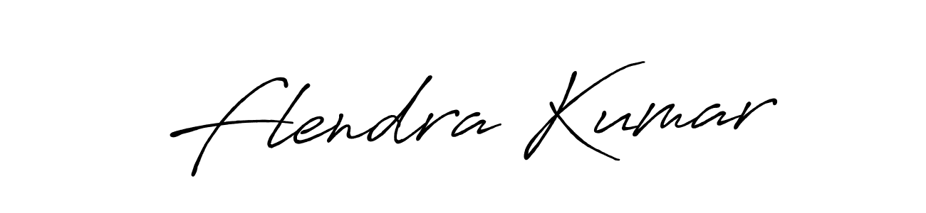 It looks lik you need a new signature style for name Flendra Kumar. Design unique handwritten (Antro_Vectra_Bolder) signature with our free signature maker in just a few clicks. Flendra Kumar signature style 7 images and pictures png