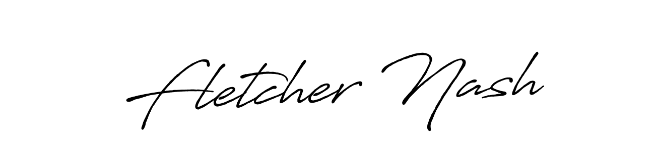 You can use this online signature creator to create a handwritten signature for the name Fletcher Nash. This is the best online autograph maker. Fletcher Nash signature style 7 images and pictures png