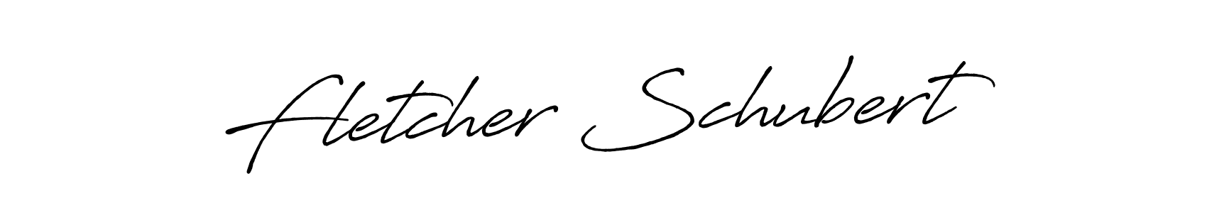 Also we have Fletcher Schubert name is the best signature style. Create professional handwritten signature collection using Antro_Vectra_Bolder autograph style. Fletcher Schubert signature style 7 images and pictures png