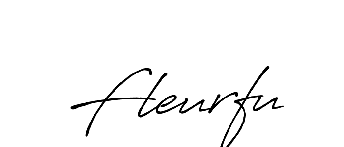 Also You can easily find your signature by using the search form. We will create Fleurfu name handwritten signature images for you free of cost using Antro_Vectra_Bolder sign style. Fleurfu signature style 7 images and pictures png