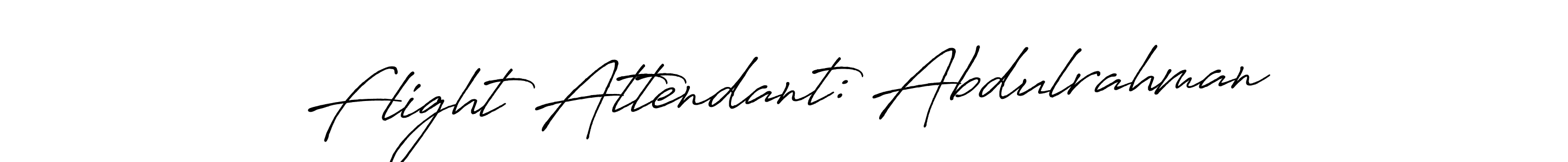 Here are the top 10 professional signature styles for the name Flight Attendant: Abdulrahman. These are the best autograph styles you can use for your name. Flight Attendant: Abdulrahman signature style 7 images and pictures png