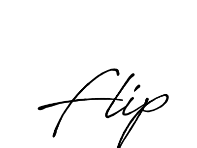 You should practise on your own different ways (Antro_Vectra_Bolder) to write your name (Flip) in signature. don't let someone else do it for you. Flip signature style 7 images and pictures png