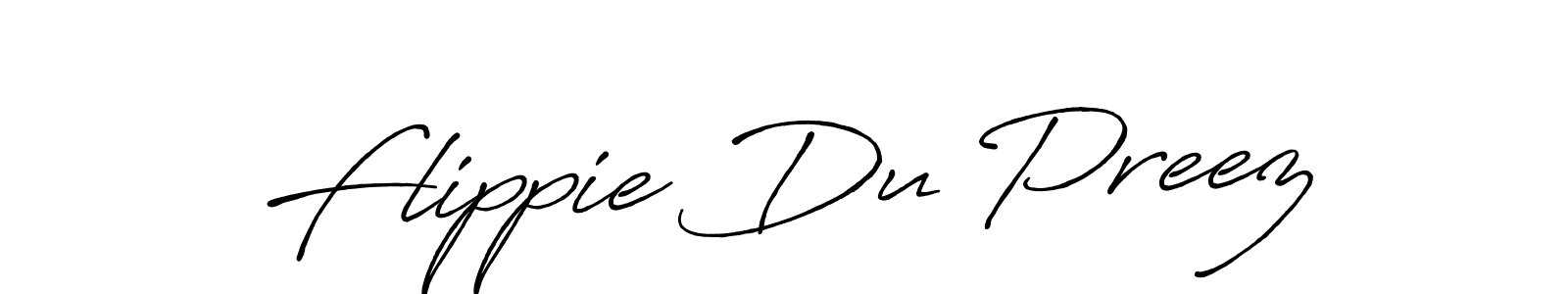 This is the best signature style for the Flippie Du Preez name. Also you like these signature font (Antro_Vectra_Bolder). Mix name signature. Flippie Du Preez signature style 7 images and pictures png