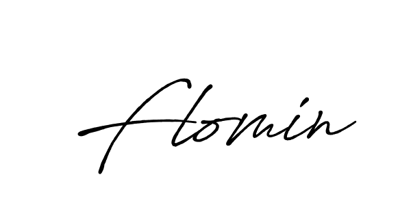 Once you've used our free online signature maker to create your best signature Antro_Vectra_Bolder style, it's time to enjoy all of the benefits that Flomin name signing documents. Flomin signature style 7 images and pictures png