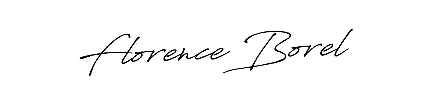 The best way (Antro_Vectra_Bolder) to make a short signature is to pick only two or three words in your name. The name Florence Borel include a total of six letters. For converting this name. Florence Borel signature style 7 images and pictures png