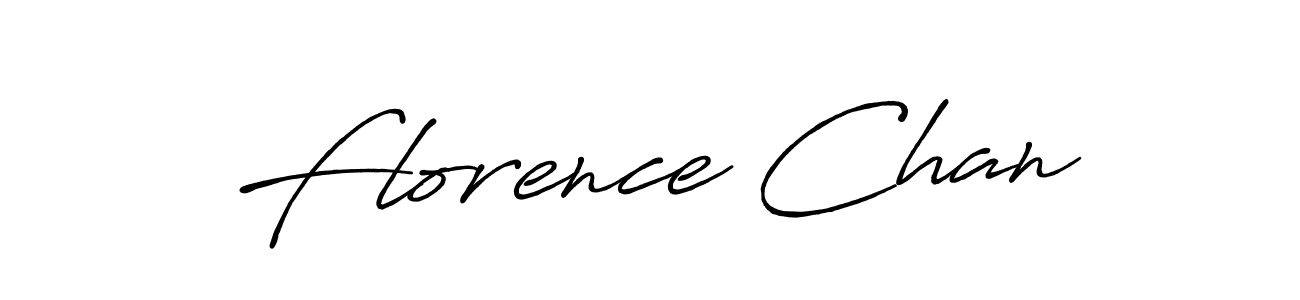 Make a beautiful signature design for name Florence Chan. With this signature (Antro_Vectra_Bolder) style, you can create a handwritten signature for free. Florence Chan signature style 7 images and pictures png