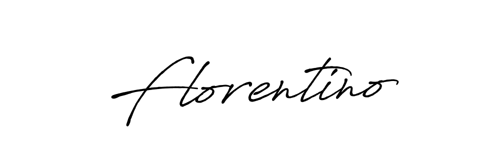 Create a beautiful signature design for name Florentino. With this signature (Antro_Vectra_Bolder) fonts, you can make a handwritten signature for free. Florentino signature style 7 images and pictures png