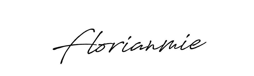 Use a signature maker to create a handwritten signature online. With this signature software, you can design (Antro_Vectra_Bolder) your own signature for name Florianmie. Florianmie signature style 7 images and pictures png