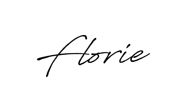 Also we have Florie name is the best signature style. Create professional handwritten signature collection using Antro_Vectra_Bolder autograph style. Florie signature style 7 images and pictures png