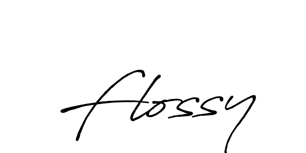 Also we have Flossy name is the best signature style. Create professional handwritten signature collection using Antro_Vectra_Bolder autograph style. Flossy signature style 7 images and pictures png