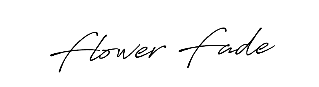 Create a beautiful signature design for name Flower Fade. With this signature (Antro_Vectra_Bolder) fonts, you can make a handwritten signature for free. Flower Fade signature style 7 images and pictures png