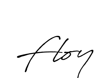 Design your own signature with our free online signature maker. With this signature software, you can create a handwritten (Antro_Vectra_Bolder) signature for name Floy. Floy signature style 7 images and pictures png