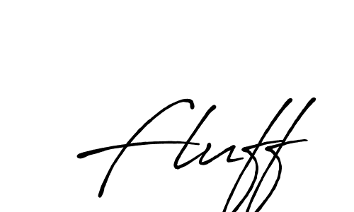 How to make Fluff name signature. Use Antro_Vectra_Bolder style for creating short signs online. This is the latest handwritten sign. Fluff signature style 7 images and pictures png