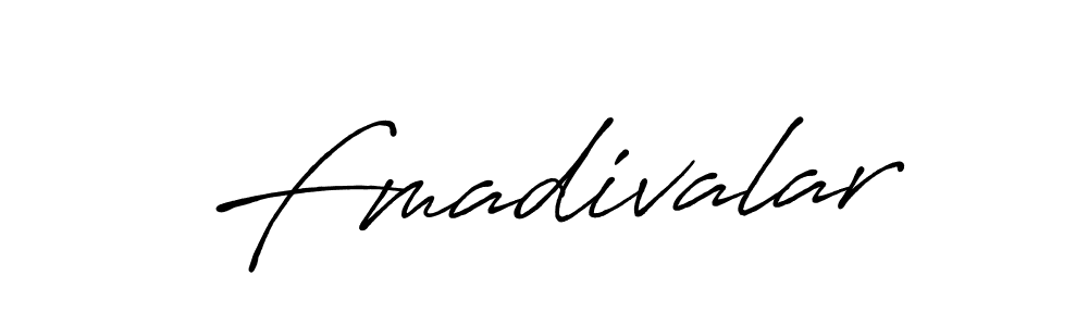 How to make Fmadivalar name signature. Use Antro_Vectra_Bolder style for creating short signs online. This is the latest handwritten sign. Fmadivalar signature style 7 images and pictures png