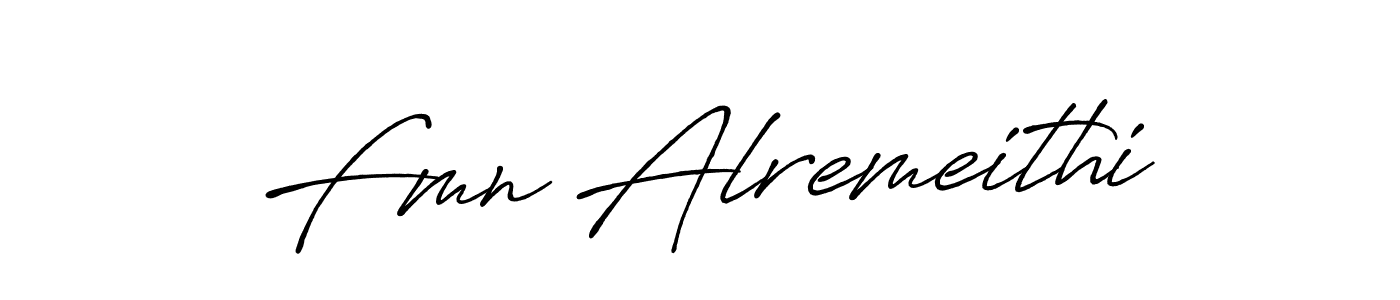 How to make Fmn Alremeithi signature? Antro_Vectra_Bolder is a professional autograph style. Create handwritten signature for Fmn Alremeithi name. Fmn Alremeithi signature style 7 images and pictures png