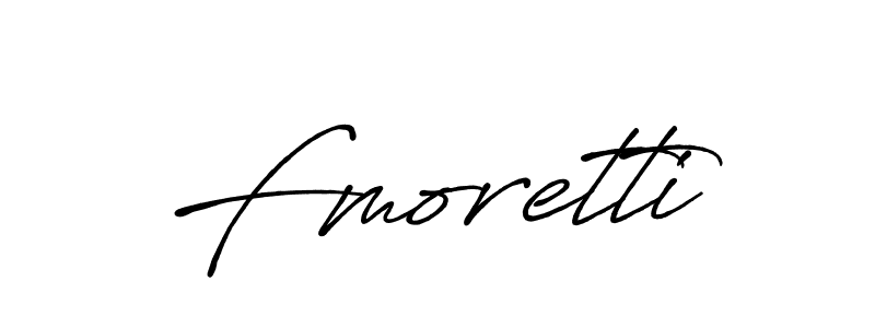 Also You can easily find your signature by using the search form. We will create Fmoretti name handwritten signature images for you free of cost using Antro_Vectra_Bolder sign style. Fmoretti signature style 7 images and pictures png