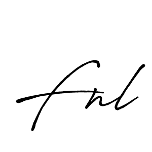 Use a signature maker to create a handwritten signature online. With this signature software, you can design (Antro_Vectra_Bolder) your own signature for name Fnl. Fnl signature style 7 images and pictures png