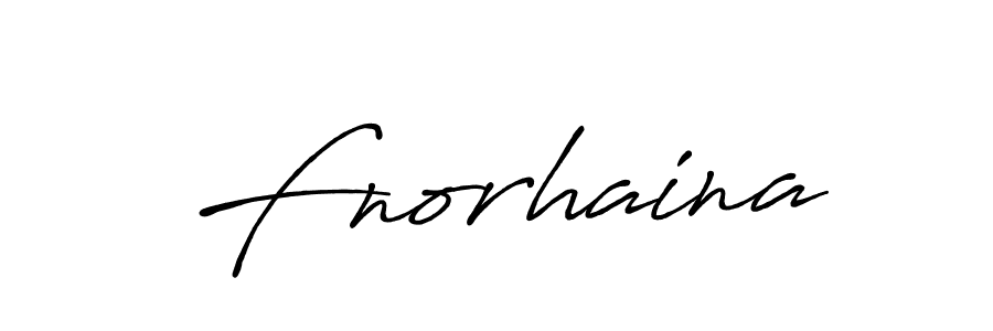 Fnorhaina stylish signature style. Best Handwritten Sign (Antro_Vectra_Bolder) for my name. Handwritten Signature Collection Ideas for my name Fnorhaina. Fnorhaina signature style 7 images and pictures png