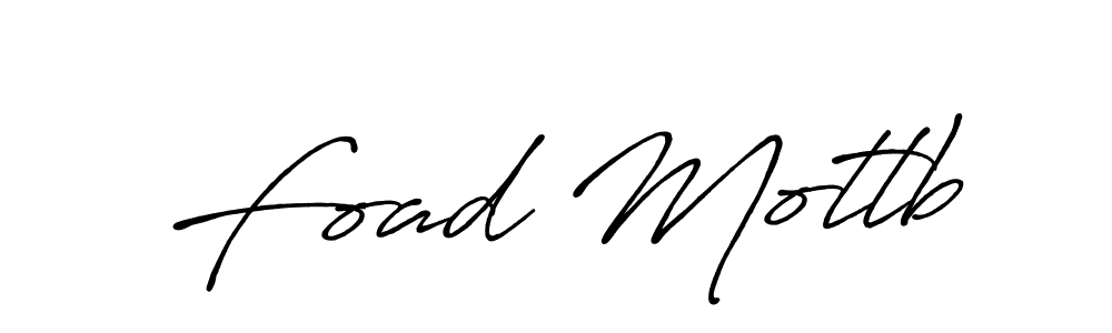 if you are searching for the best signature style for your name Foad Motlb. so please give up your signature search. here we have designed multiple signature styles  using Antro_Vectra_Bolder. Foad Motlb signature style 7 images and pictures png