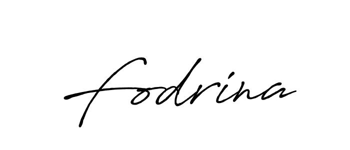 Make a beautiful signature design for name Fodrina. With this signature (Antro_Vectra_Bolder) style, you can create a handwritten signature for free. Fodrina signature style 7 images and pictures png