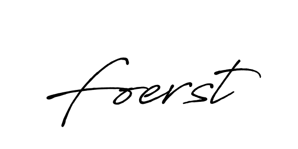 Also we have Foerst name is the best signature style. Create professional handwritten signature collection using Antro_Vectra_Bolder autograph style. Foerst signature style 7 images and pictures png