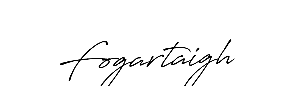 if you are searching for the best signature style for your name Fogartaigh. so please give up your signature search. here we have designed multiple signature styles  using Antro_Vectra_Bolder. Fogartaigh signature style 7 images and pictures png
